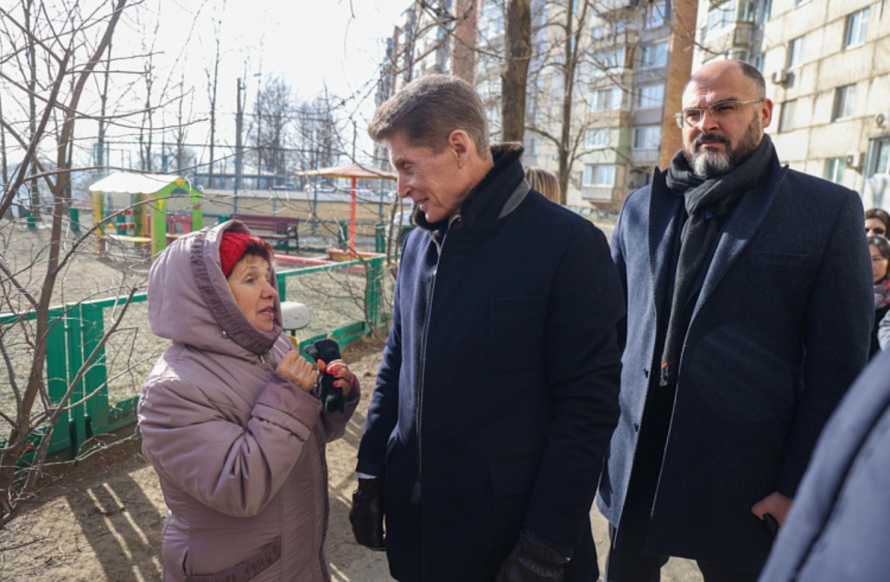 Придомовые территории благоустраивают благодаря ТОСам в столице Приморья