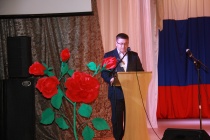 Выступление главы Чугуевского муниципального района на мероприятии в честь празднования 80-летия Приморского края