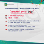 Общественные обсуждения бюджета