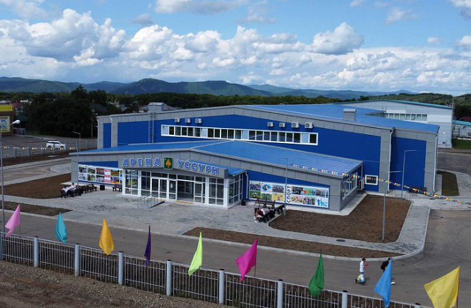 В приморской Чугуевке открыли физкультурно-оздоровительный комплекс «Арена Уссури»