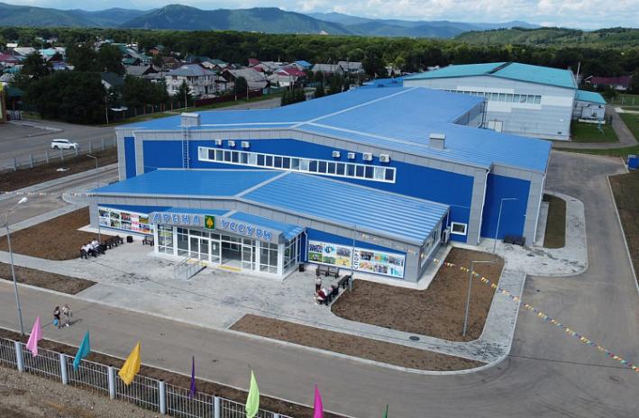 Первый сельский спортивный кластер создали в приморской Чугуевке по нацпроекту