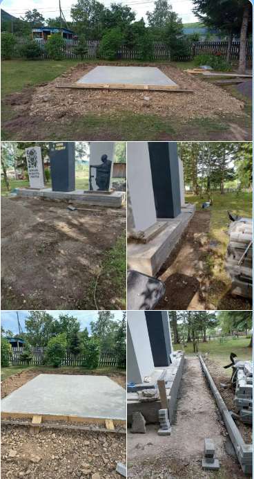 В сёлах Самарка и Изюбриный начались работы по благоустройству памятников и прилегающих территорий. 