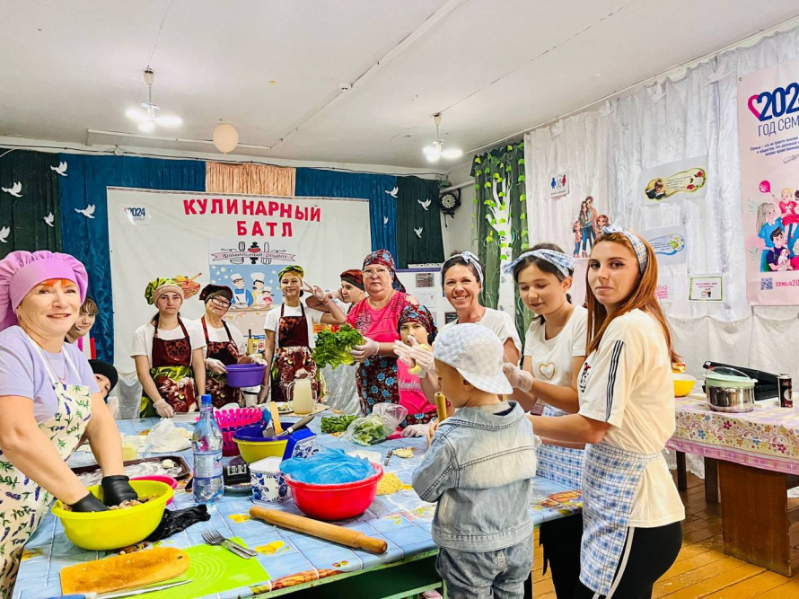 Кулинарный батл «Фамильный рецепт» прошел в селе Берёзовка. 