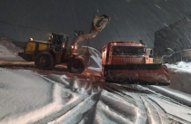 Несколько краевых дорог перекрыто в Приморье из-за снегопада