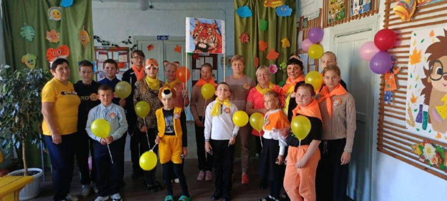 В филиале села Заветное 19 сентября также прошёл Оранжевый день!
