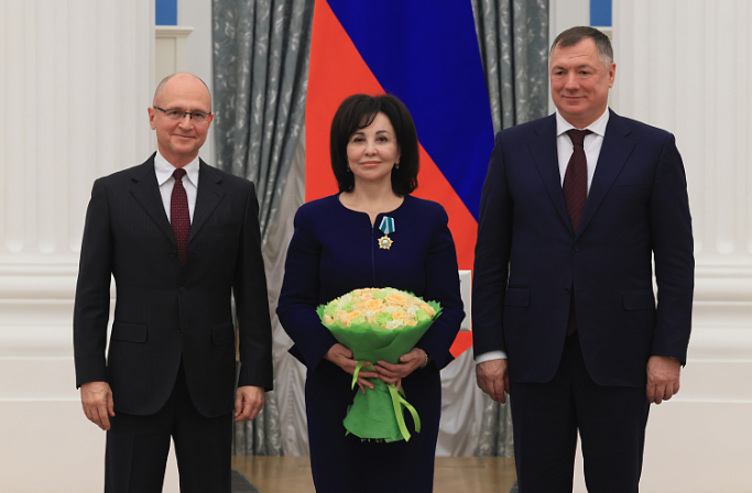 Председатель Правительства Приморья Вера Щербина награждена «Орденом дружбы»