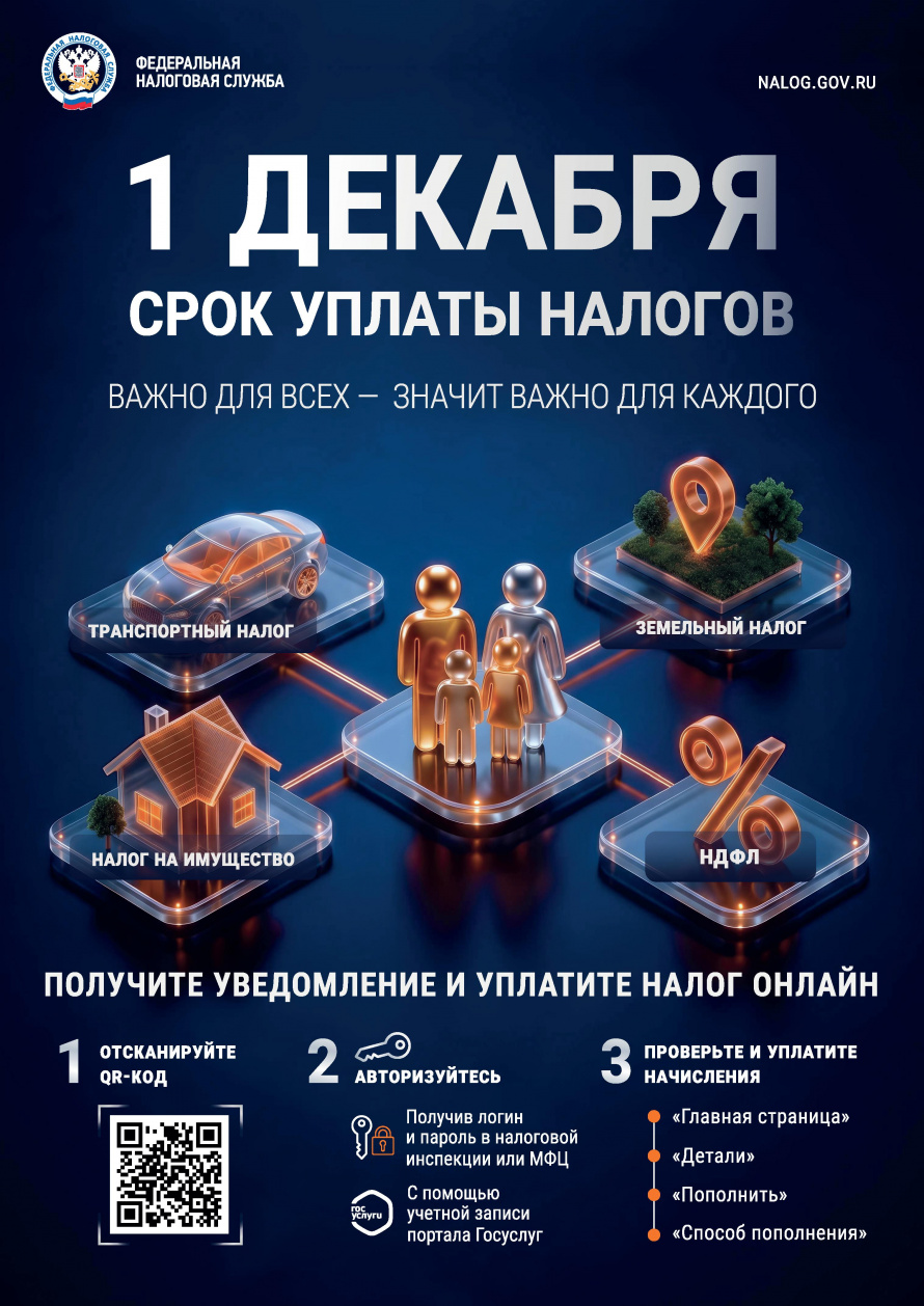 Уплатить налоги можно любым удобным способом
