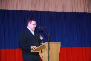 Выступление главы Чугуевского муниципального района на мероприятии в честь празднования Дня сотрудника органов внутренних дел Российской Федерации